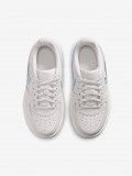 Sapatilhas Nike Force 1 Low Lace JES Bege e Azuis Para Criança Sapatilhas Nike Force 1 Low Lace JES Bege e Azuis Para Criança
