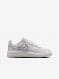 Sapatilhas Nike Force 1 Low Lace JES Bege e Azuis Para Criança Sapatilhas Nike Force 1 Low Lace JES Bege e Azuis Para Criança