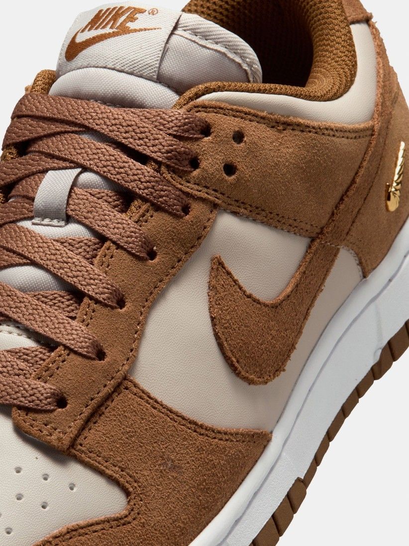 Sapatilhas Nike Dunk Low Camel e Bege Para Mulher Sapatilhas Nike Dunk Low Camel e Bege Para Mulher