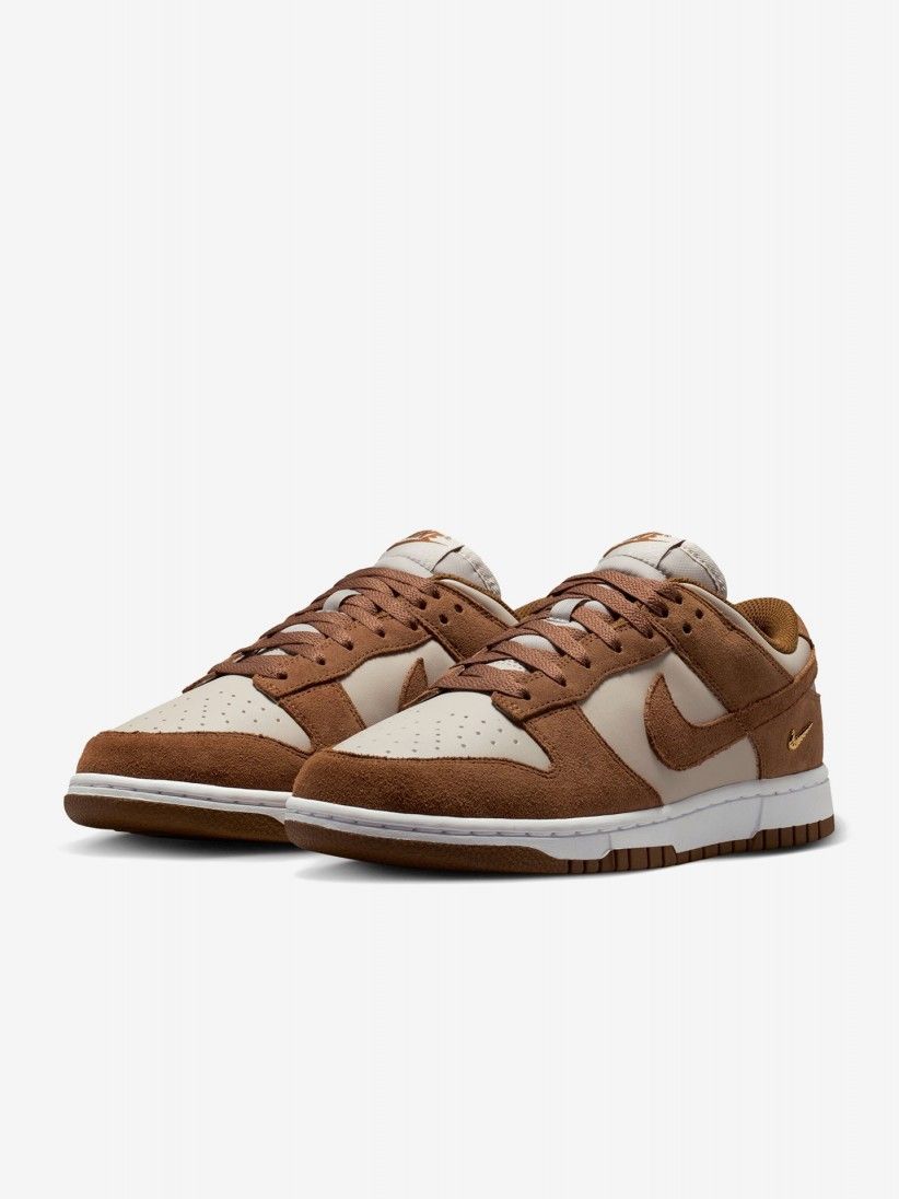 Sapatilhas Nike Dunk Low Camel e Bege Para Mulher Sapatilhas Nike Dunk Low Camel e Bege Para Mulher