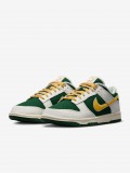 Sapatilhas Nike Dunk Low Retro Verdes, Brancas e Amarelas Para Homem