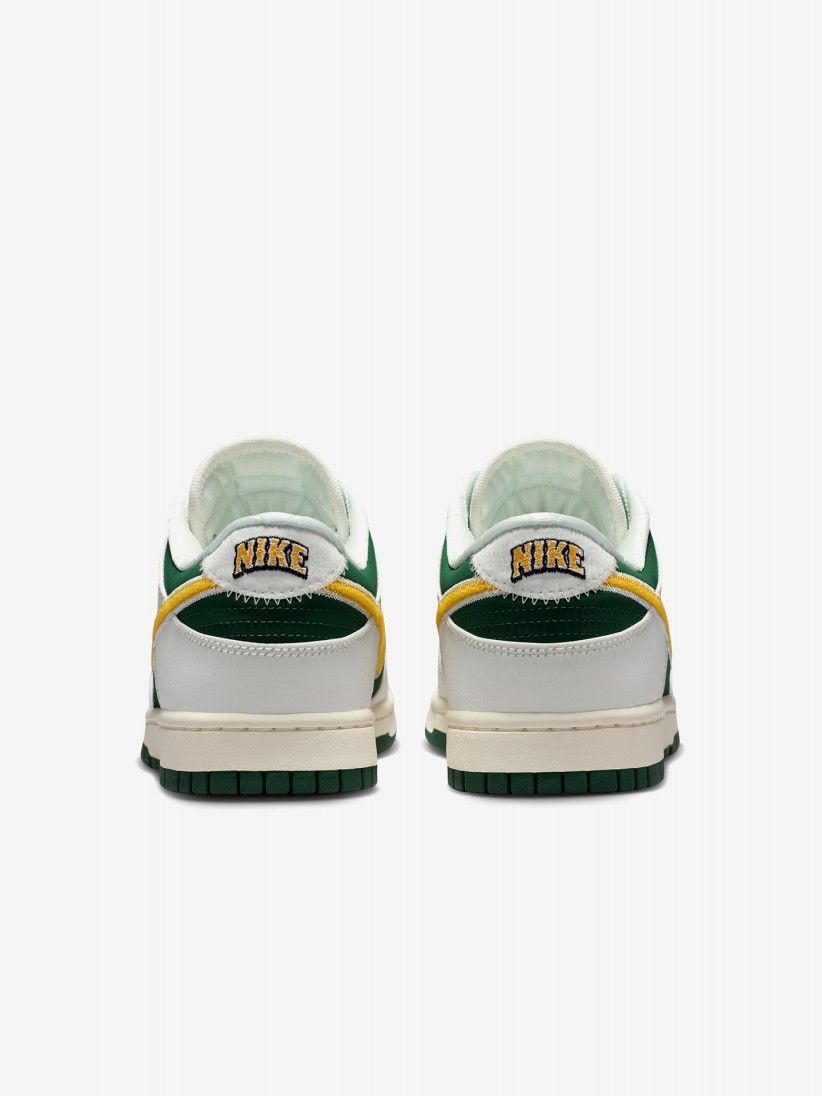Sapatilhas Nike Dunk Low Retro Verdes, Brancas e Amarelas Para Homem