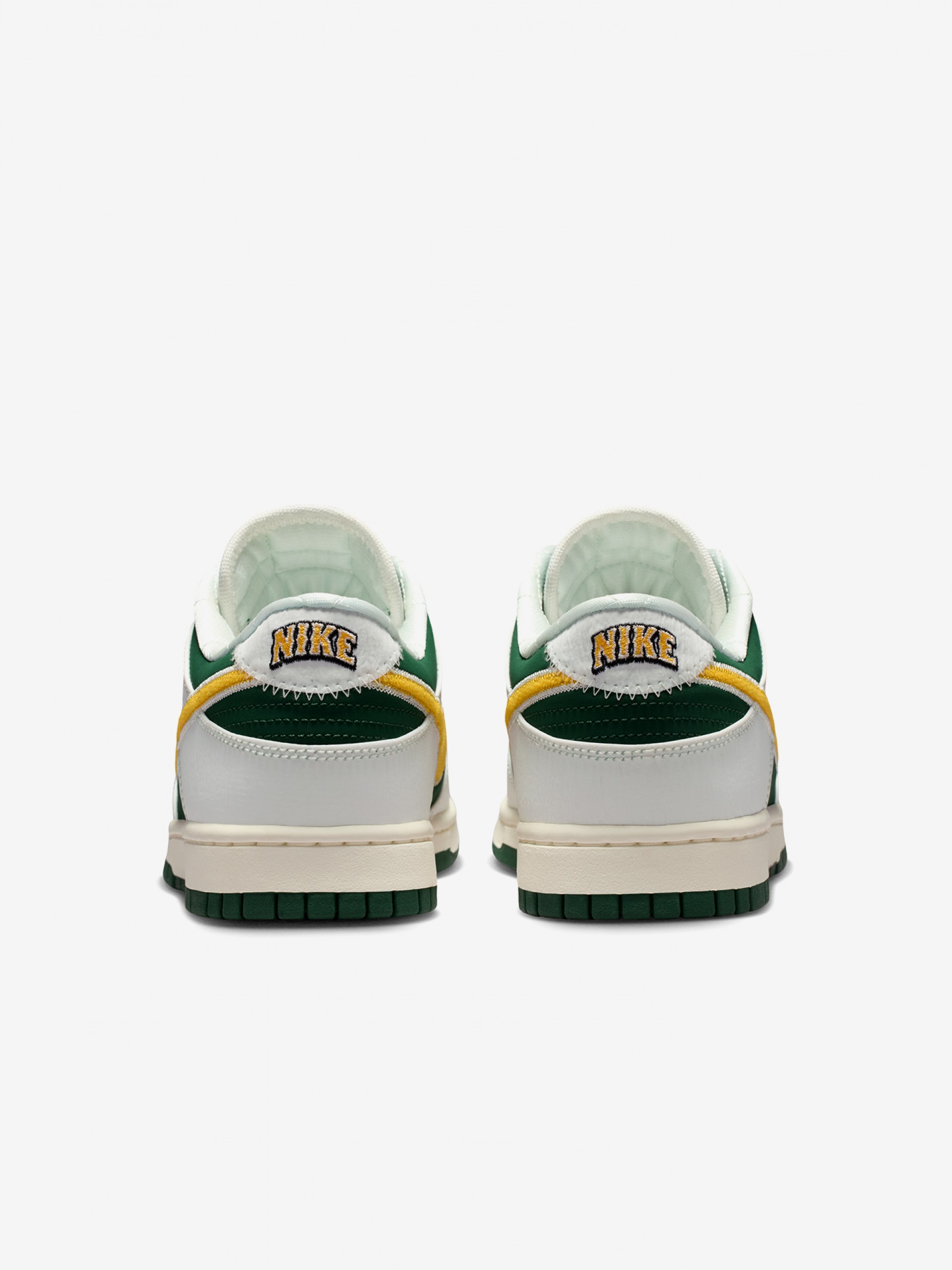Sapatilhas Nike Dunk Low Retro Verdes, Brancas e Amarelas Para Homem
