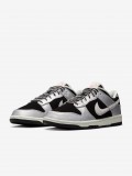 Sapatilhas Nike Dunk Low Retro Pretas e Prateadas Para Homem Sapatilhas Nike Dunk Low Retro Pretas e Prateadas Para Homem