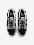 Sapatilhas Nike Dunk Low Retro Pretas e Prateadas Para Homem Sapatilhas Nike Dunk Low Retro Pretas e Prateadas Para Homem