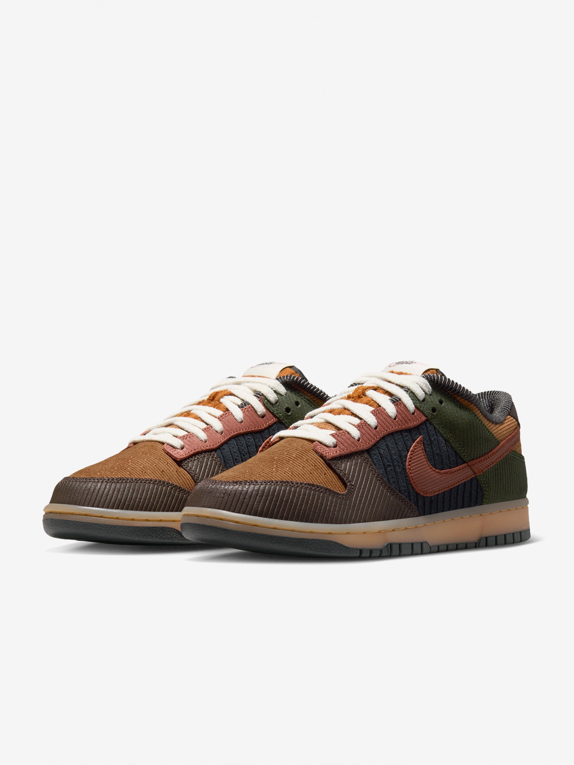 Sapatilhas Nike Dunk Low Retro Premium Camel, Verdes e Pretas Para Homem