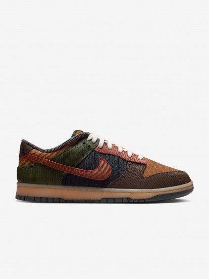 Sapatilhas Nike Dunk Low Retro Premium Camel, Verdes e Pretas Para Homem