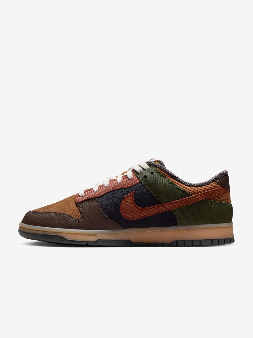 Sapatilhas Nike Dunk Low Retro Premium Camel, Verdes e Pretas Para Homem