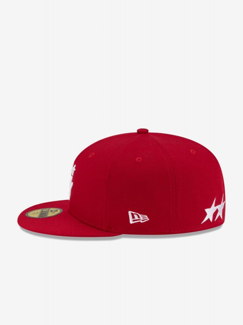 Bon� TwoJeys X New Era 59FIFTY Vermelho