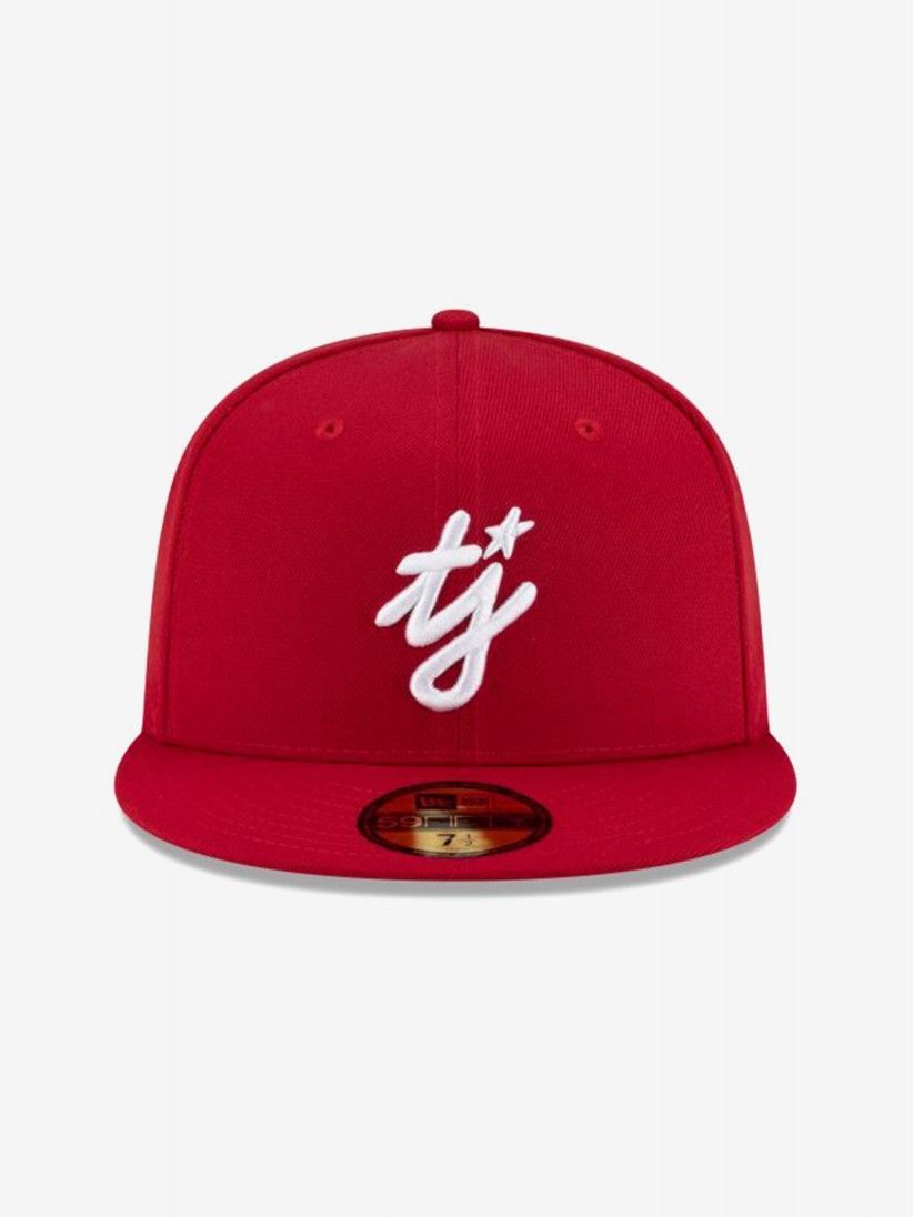 Bon� TwoJeys X New Era 59FIFTY Vermelho
