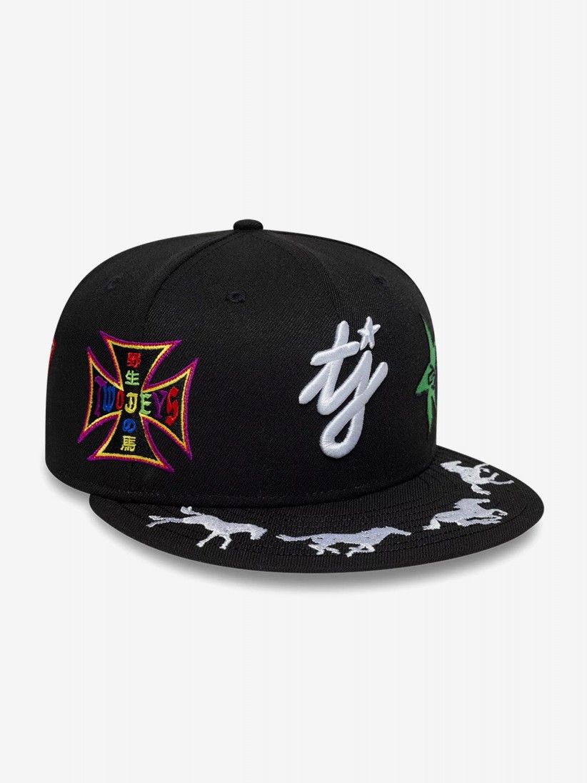 Bon� TwoJeys X New Era 59FIFTY Preto