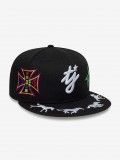Bon� TwoJeys X New Era 59FIFTY Preto