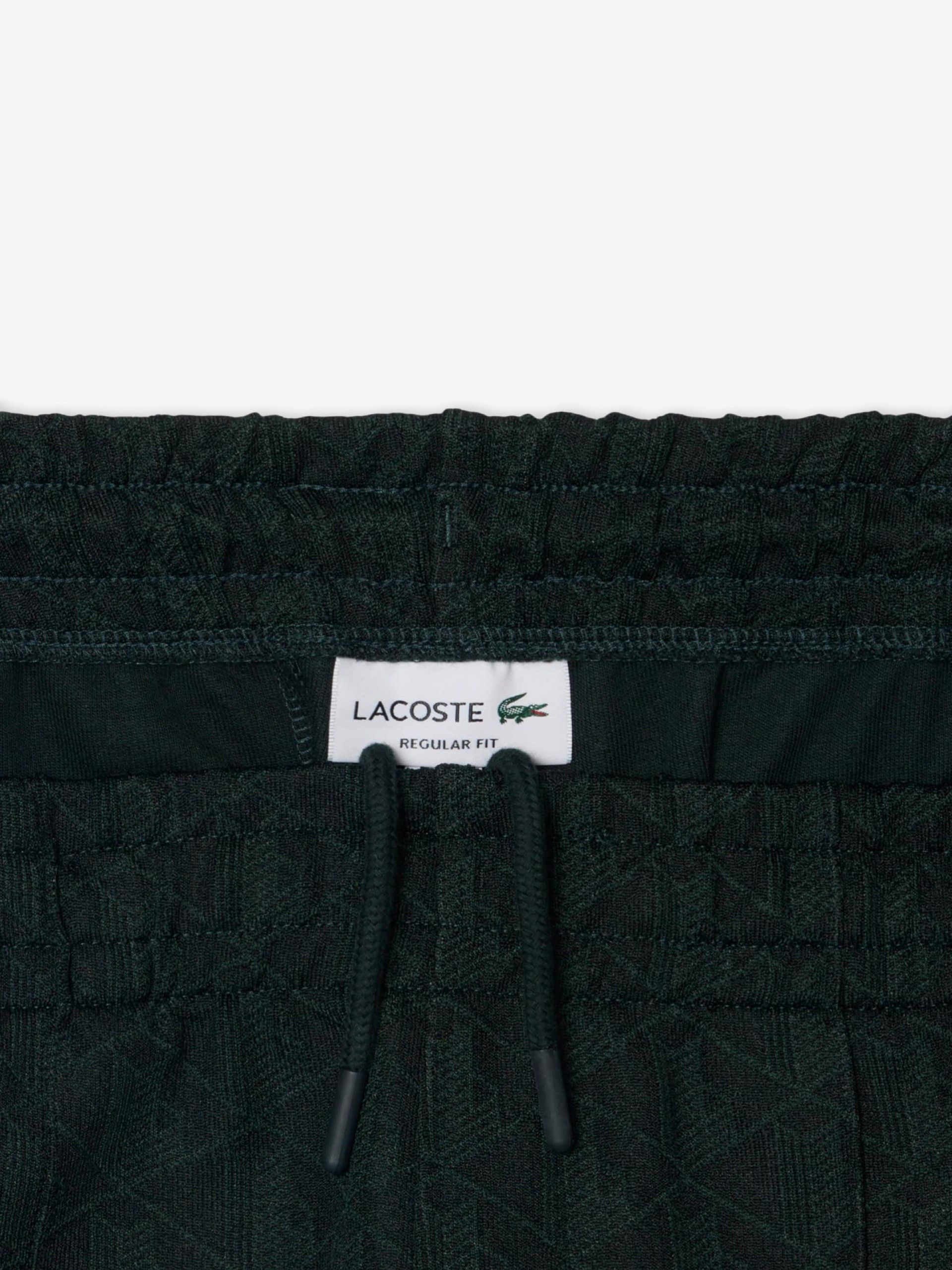 Calças Lacoste Paris Monogram Verdes e Pretas