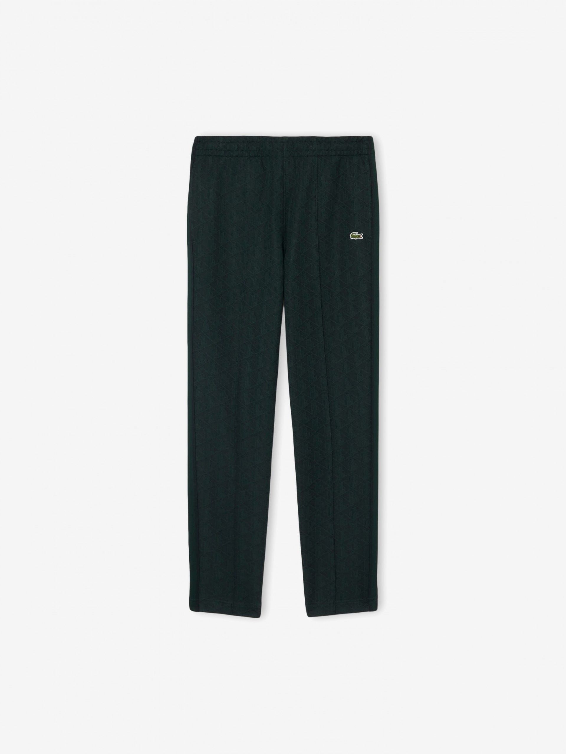 Lacoste Paris Monogram Green and Black Trousers