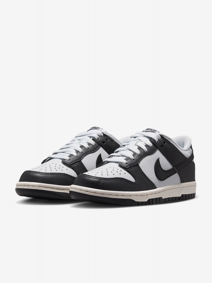 Sapatilhas Nike Dunk Low LV8 Pretas e Brancas Júnior Sapatilhas Nike Dunk Low LV8 Pretas e Brancas Júnior