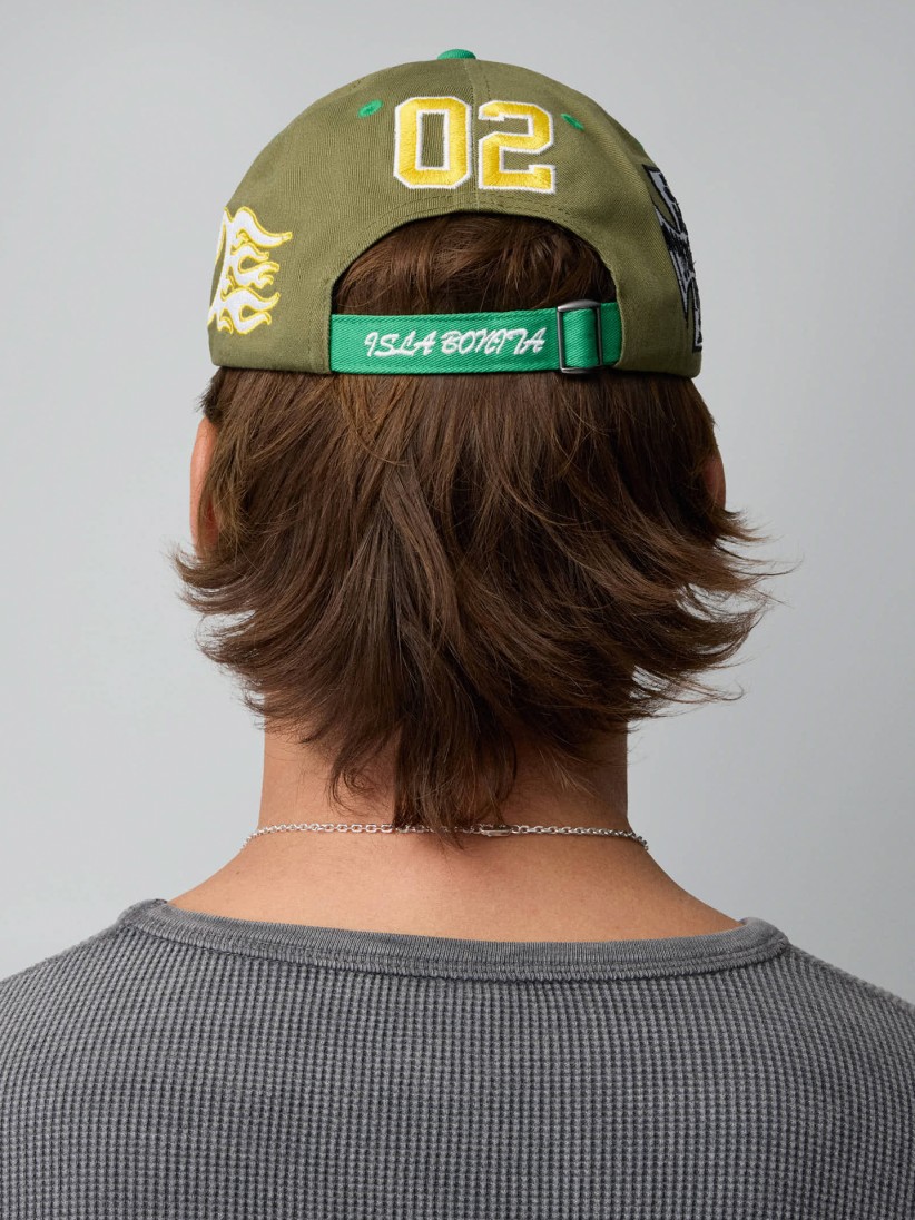 Bon� TwoJeys Embroidered Dad Verde
