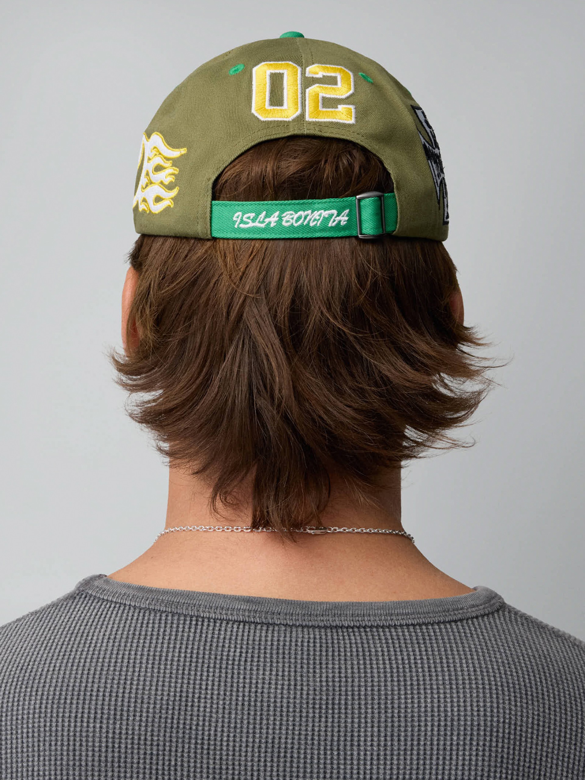 Boné TwoJeys Embroidered Dad Verde