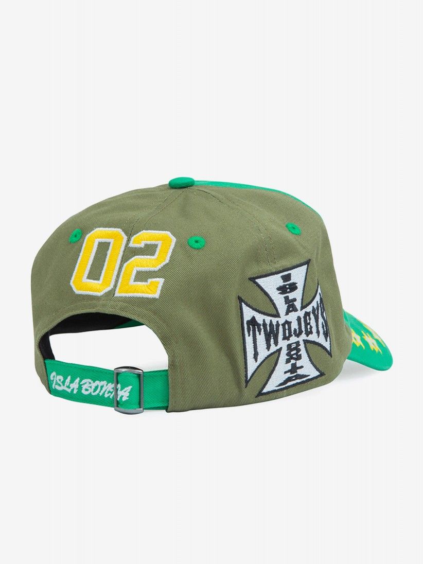 Bon� TwoJeys Embroidered Dad Verde