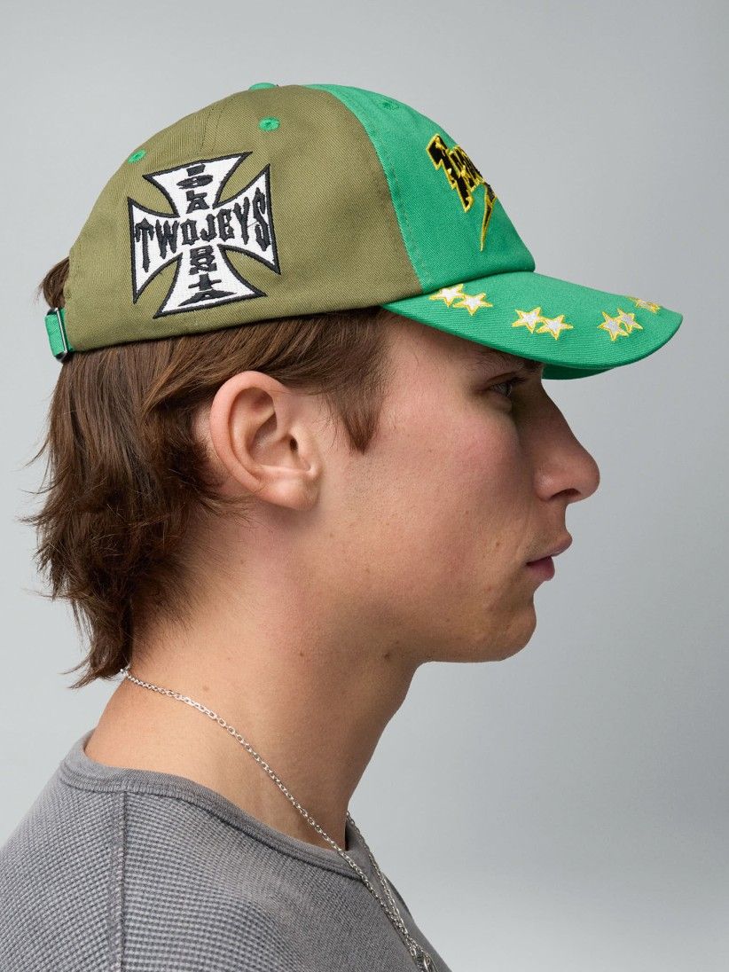 Bon� TwoJeys Embroidered Dad Verde