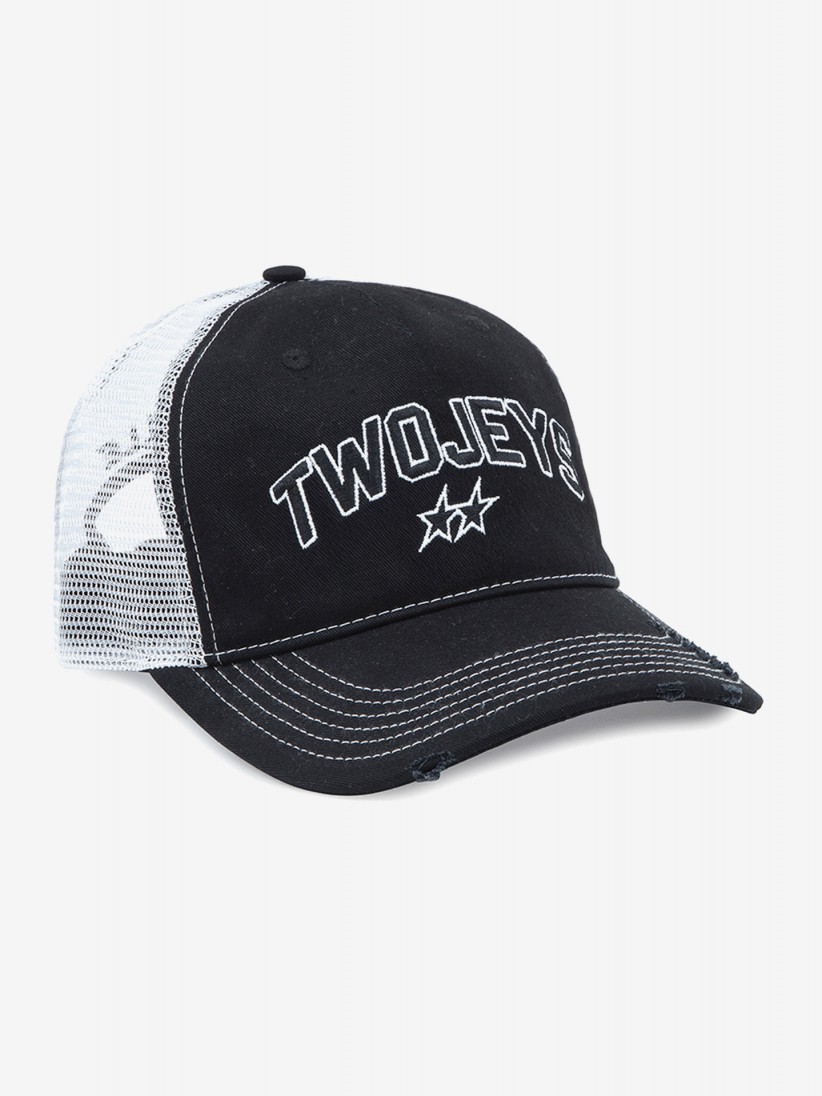 Bon� TwoJeys Icon Trucker Preto e Branco
