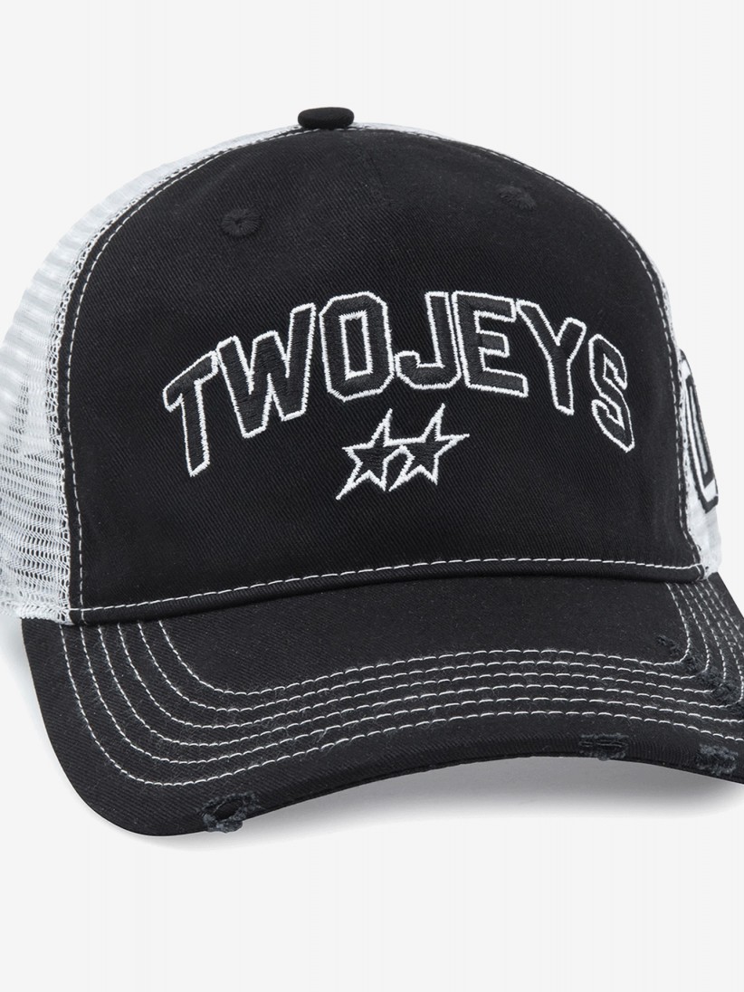 Bon� TwoJeys Icon Trucker Preto e Branco