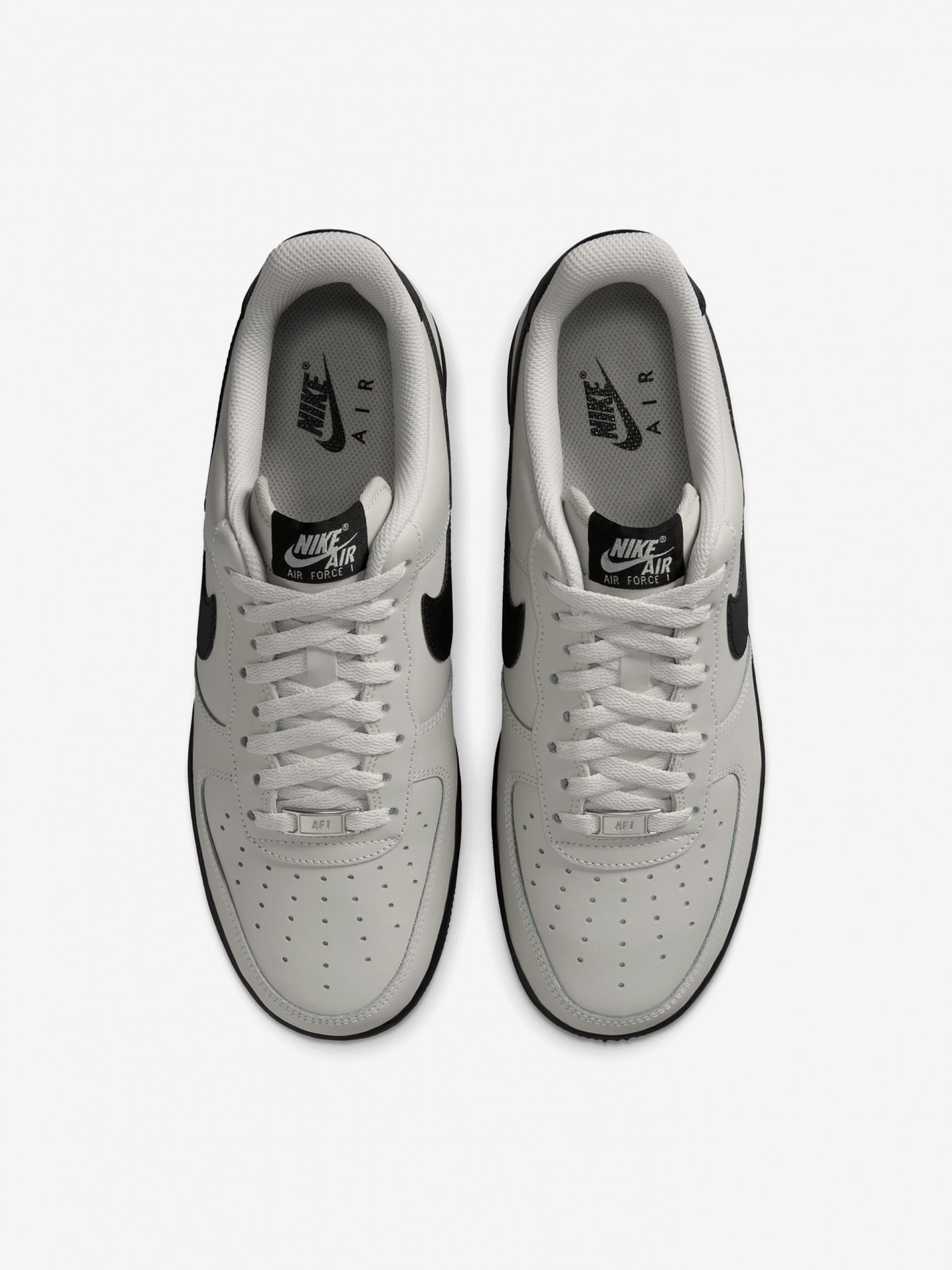 Sapatilhas Nike Air Force 1 07 Cinzentas e Pretas Para Homem