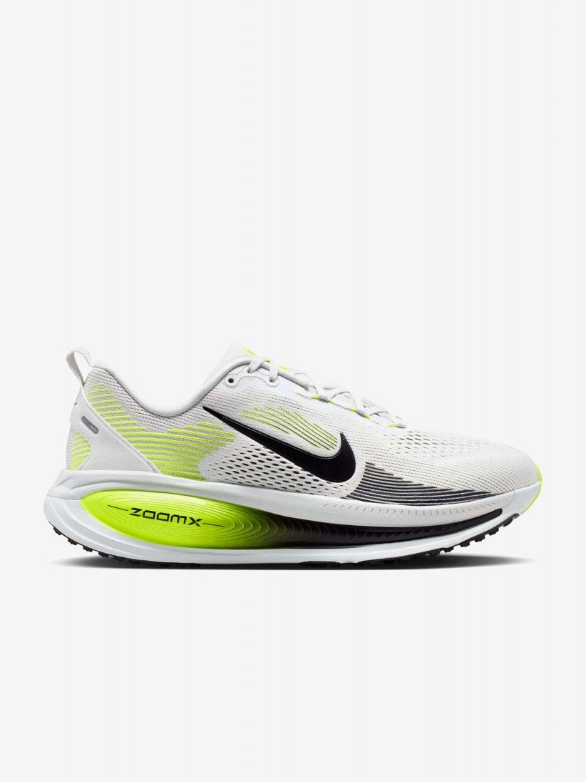 Sapatilhas de Running Nike Vomero 18 Cinzentas, Verdes e Pretas Para Homem Sapatilhas de Running Nike Vomero 18 Cinzentas, Verdes e Pretas Para Homem