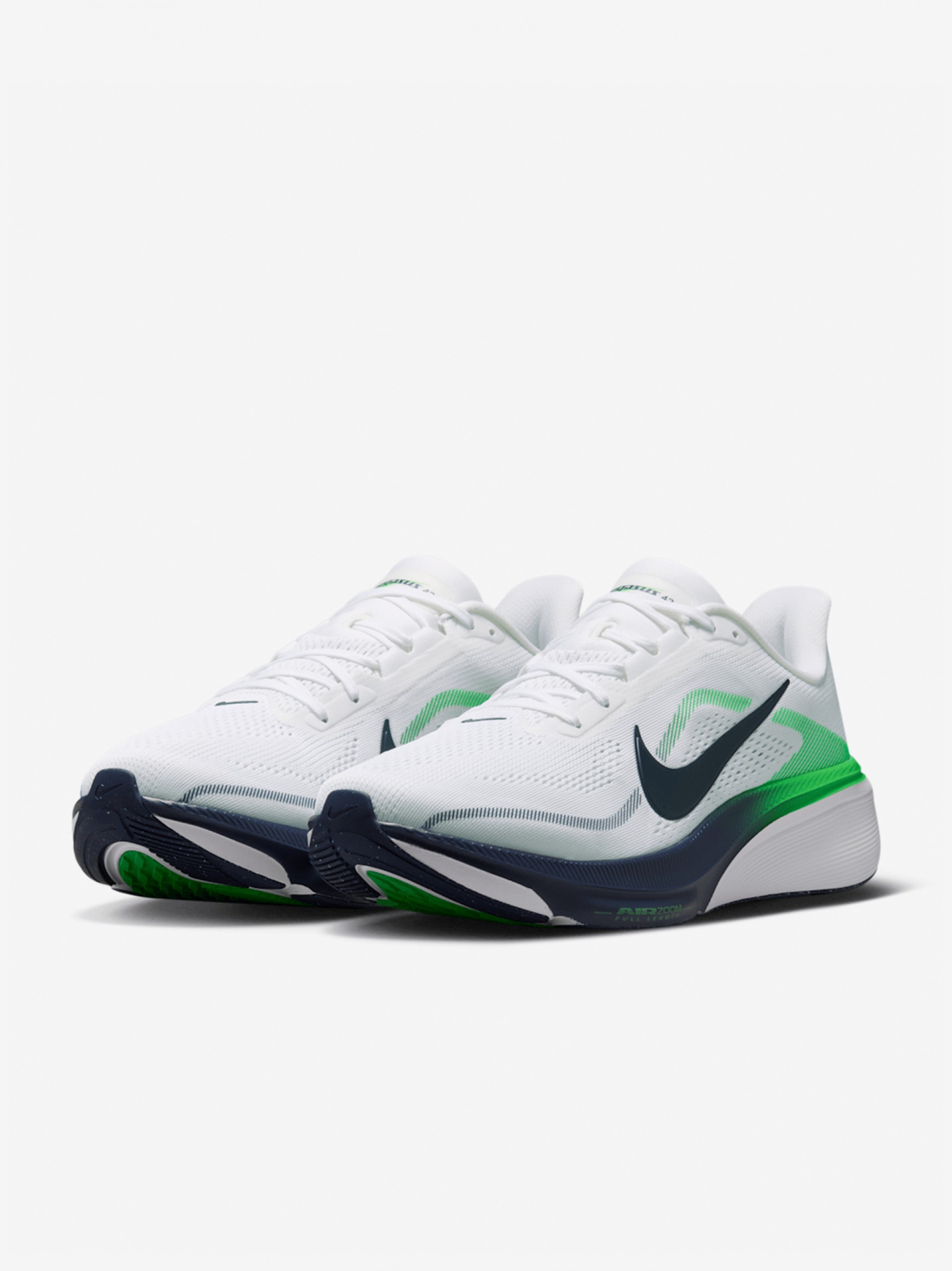 Zapatillas de Running Nike Air Pegasus 42 Blancas, Verdes y Azules Para Hombre