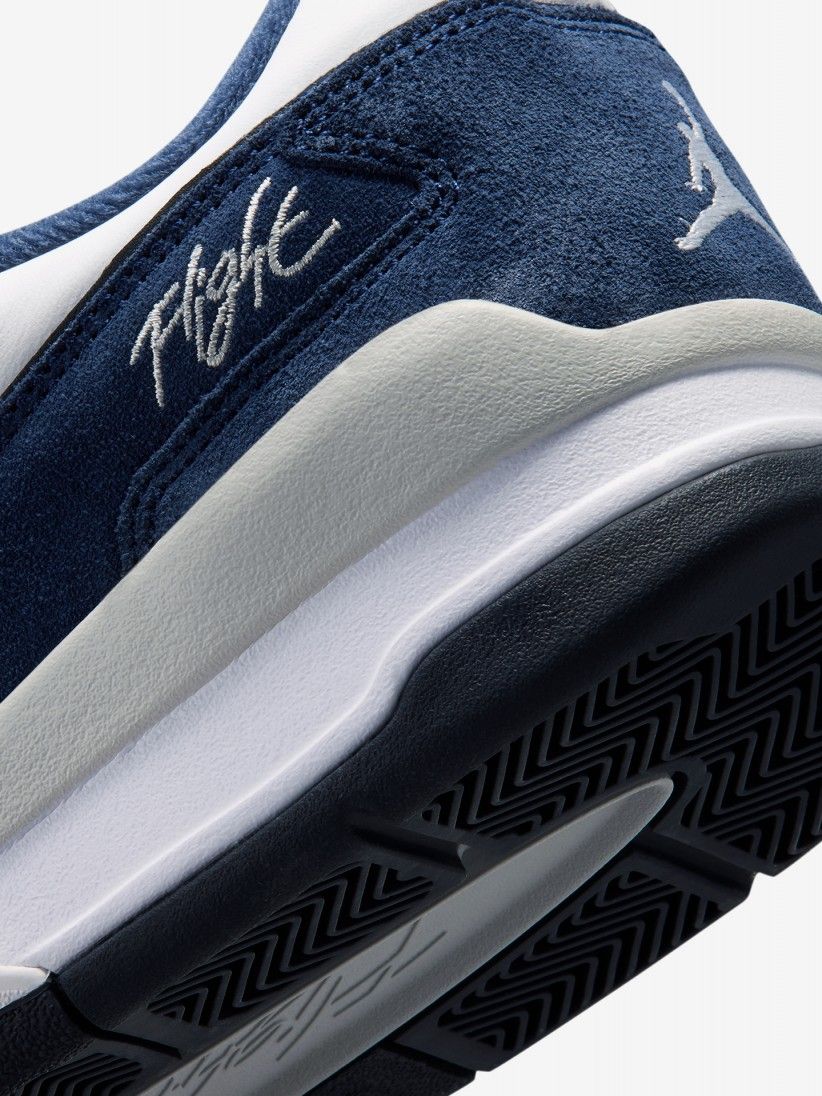Sapatilhas Nike Jordan Flight Court Brancas e Azuis Para Homem