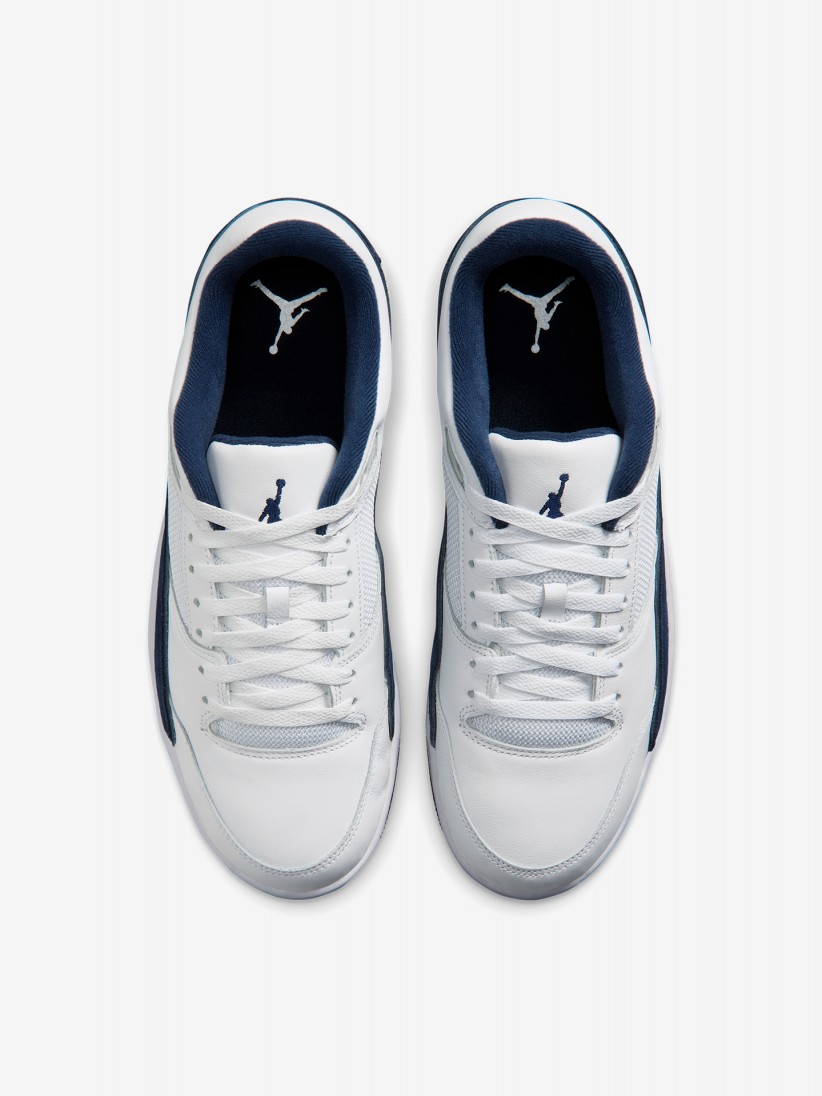 Sapatilhas Nike Jordan Flight Court Brancas e Azuis Para Homem