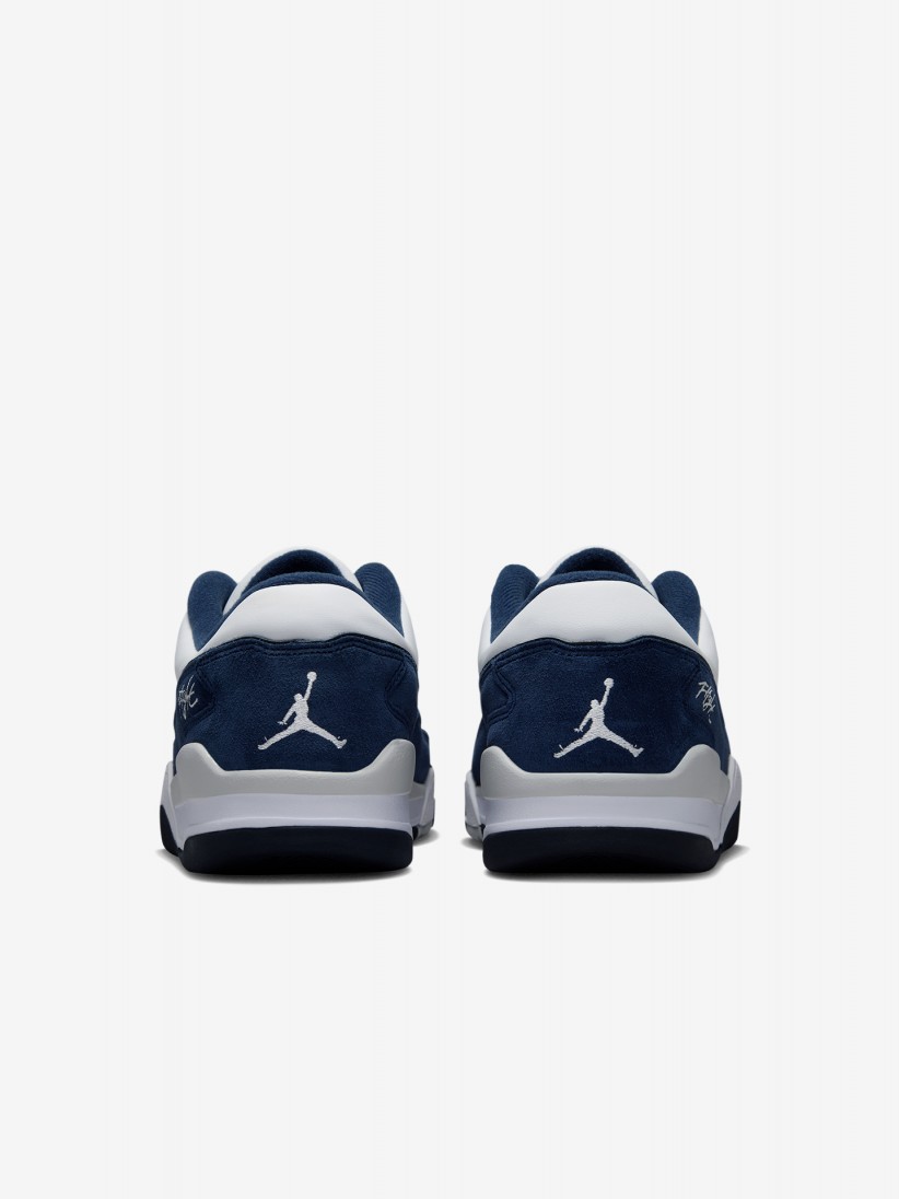 Sapatilhas Nike Jordan Flight Court Brancas e Azuis Para Homem