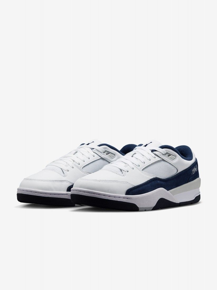 Sapatilhas Nike Jordan Flight Court Brancas e Azuis Para Homem