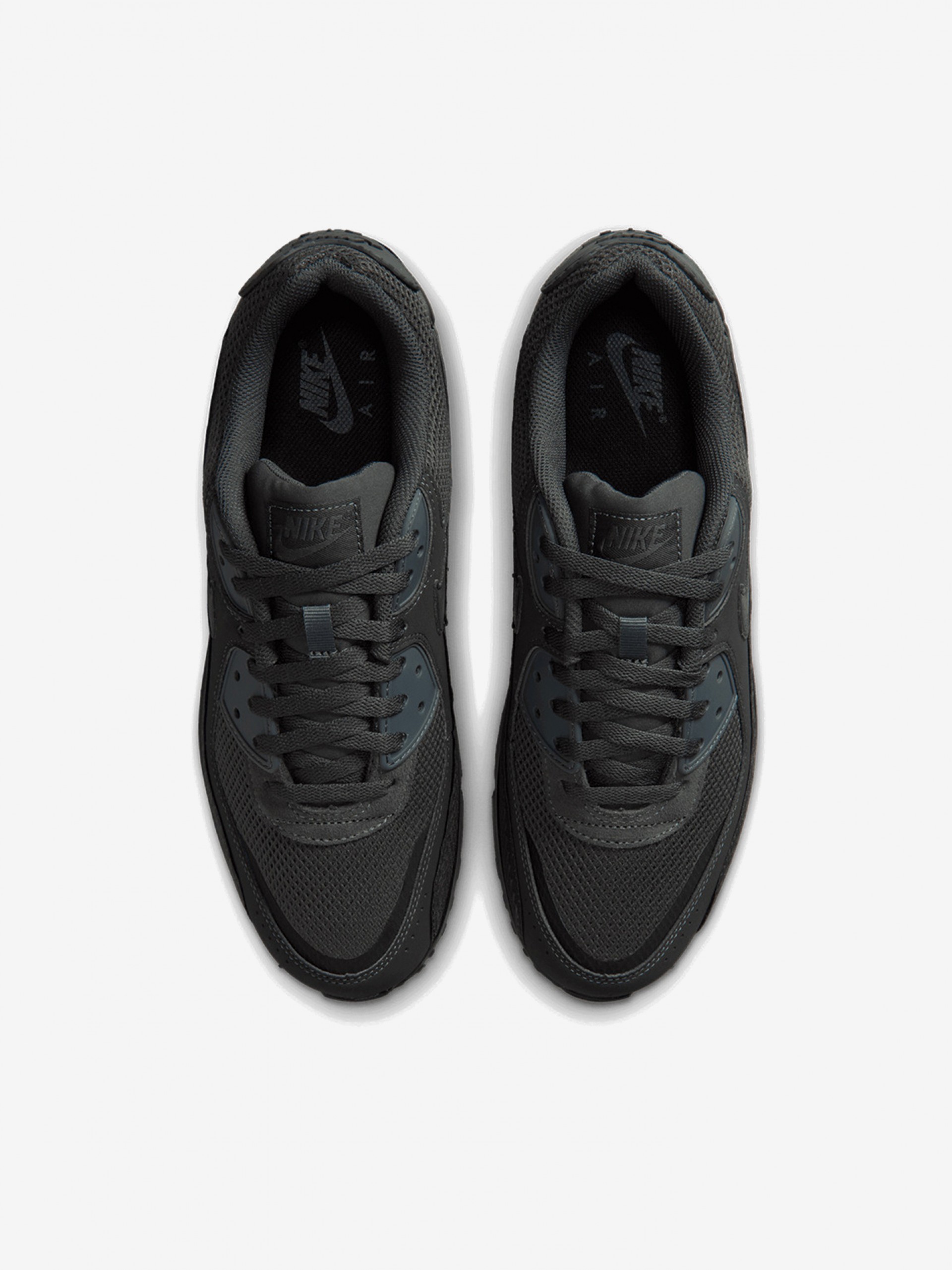 Zapatillas Nike Air Max 90 Premium Negras y Grises Para Hombre