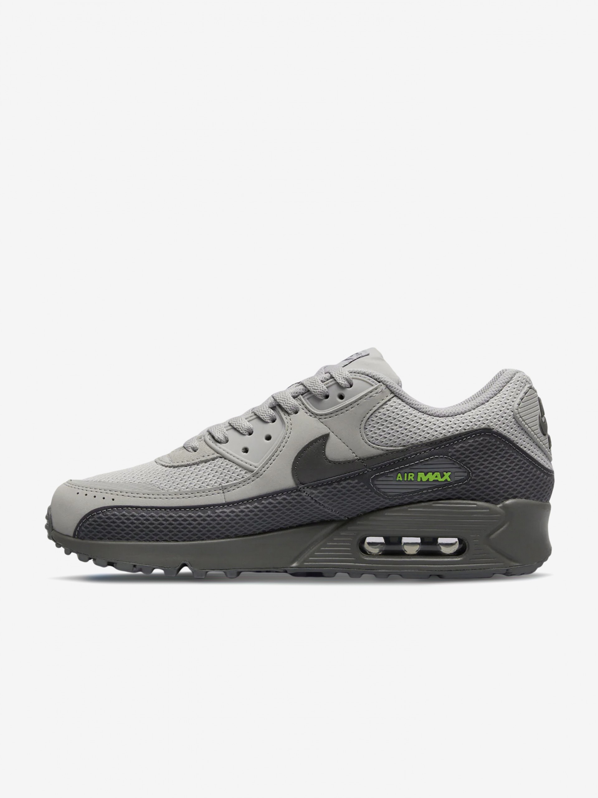Zapatillas Nike Air Max 90 Premium Grises Para Hombre
