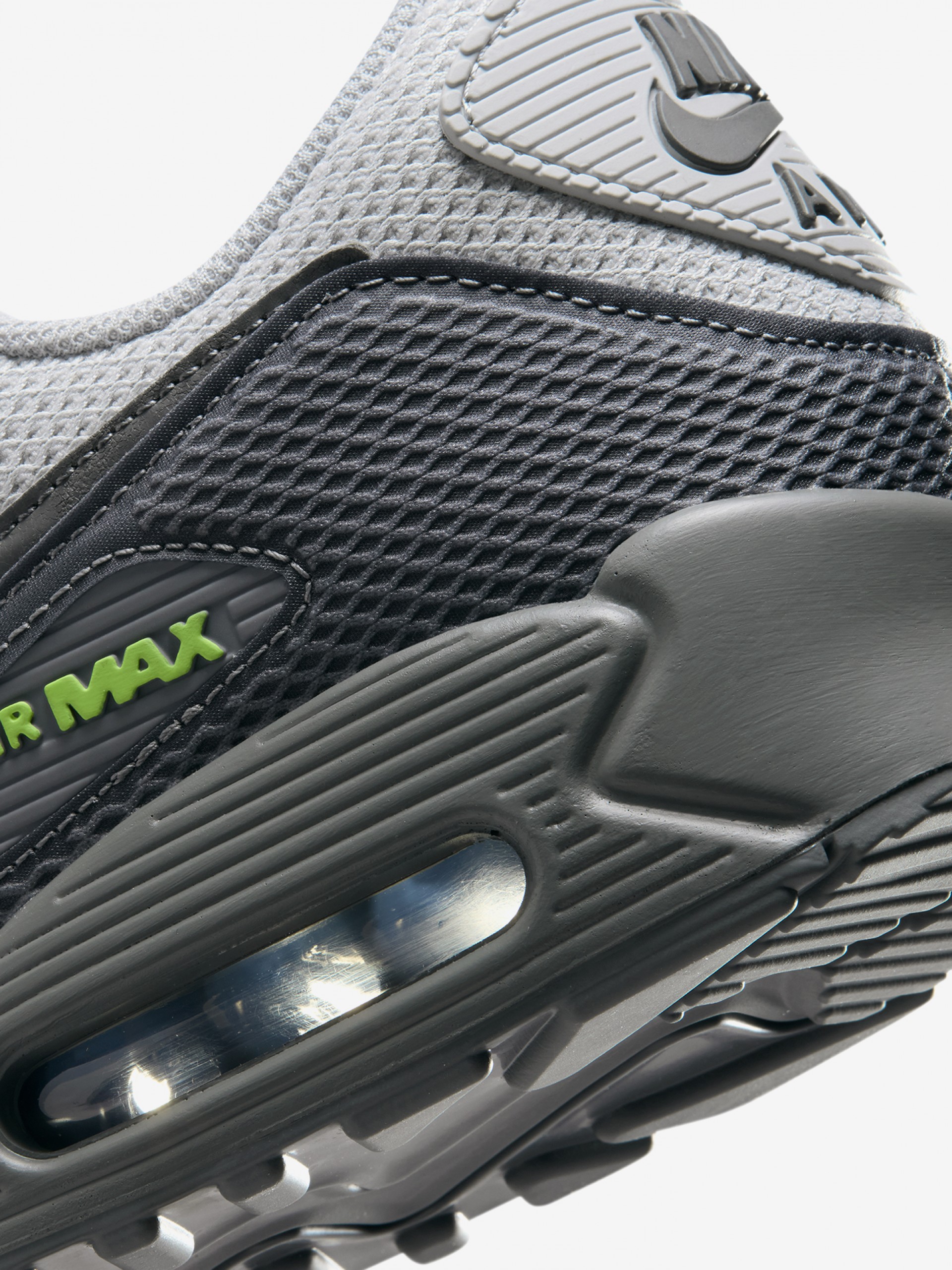 Zapatillas Nike Air Max 90 Premium Grises Para Hombre