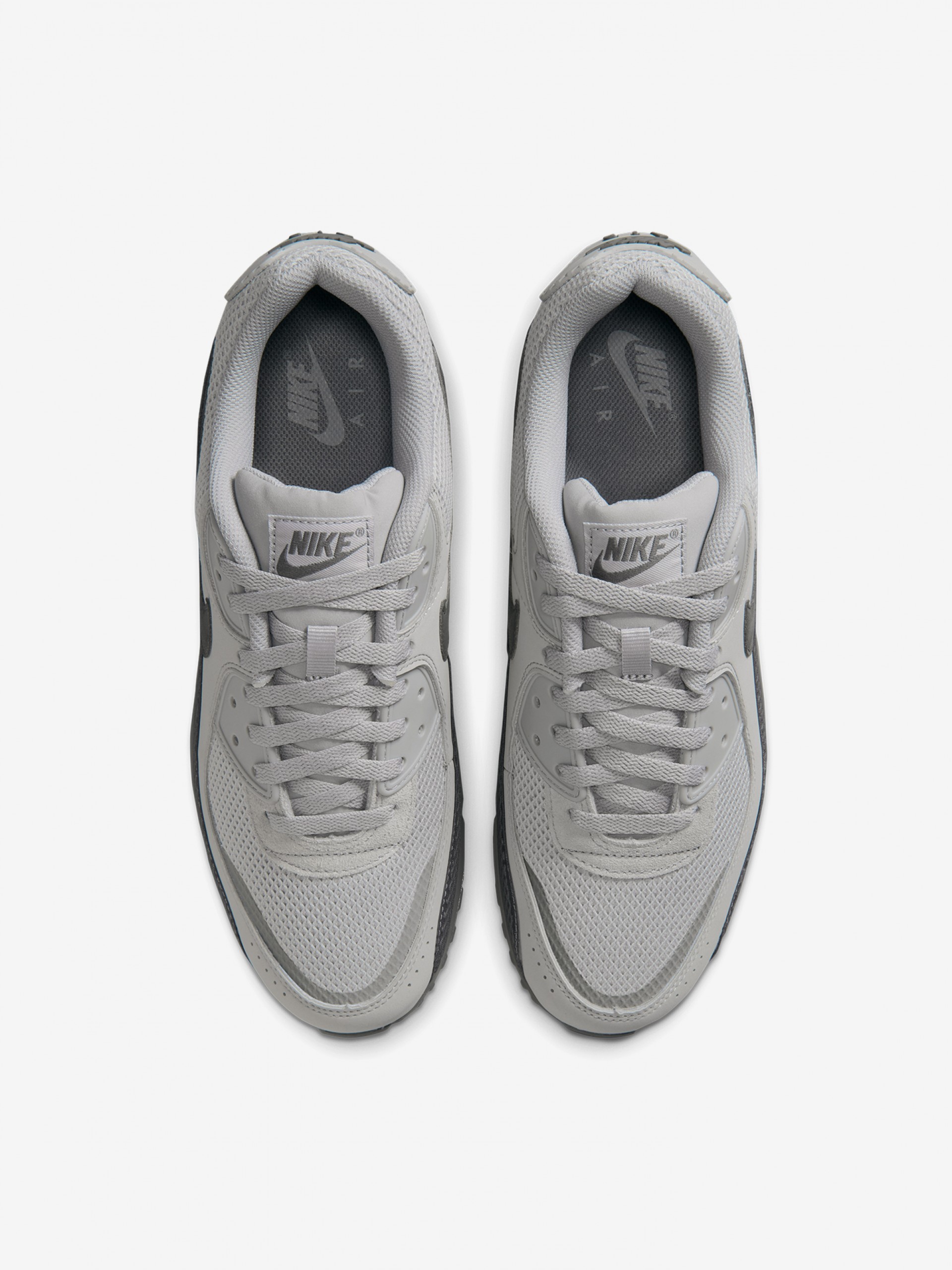Zapatillas Nike Air Max 90 Premium Grises Para Hombre