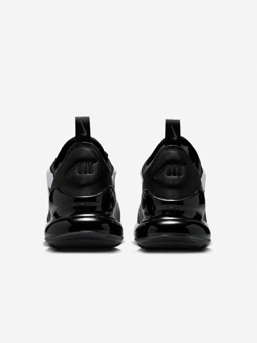 Sapatilhas Nike Air Max 270 Pretas, Brancas e Cinzentas Júnior Sapatilhas Nike Air Max 270 Pretas, Brancas e Cinzentas Júnior