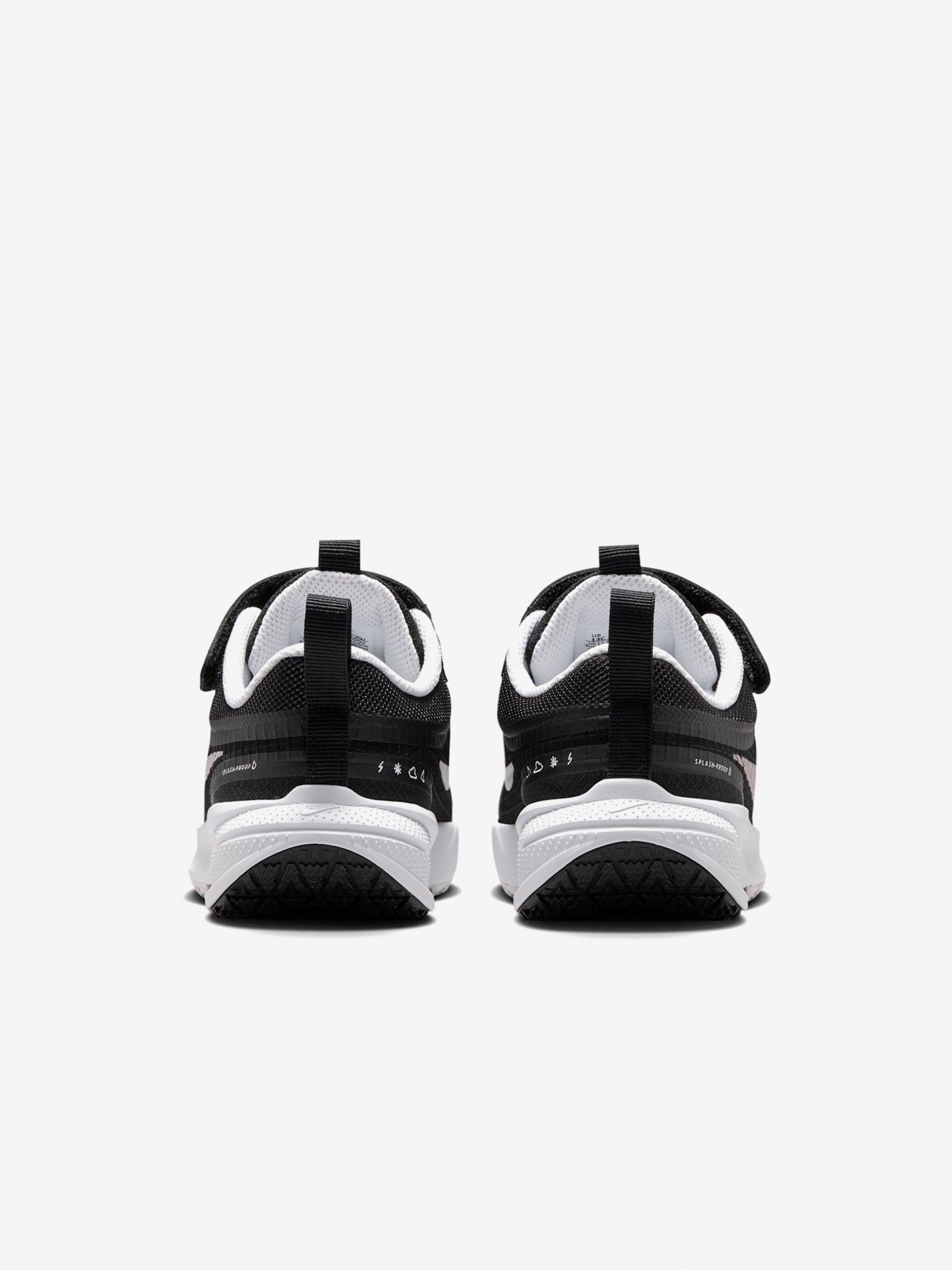 Sapatilhas de Running Nike Star Runner Utility Pretas e Brancas Para Criança