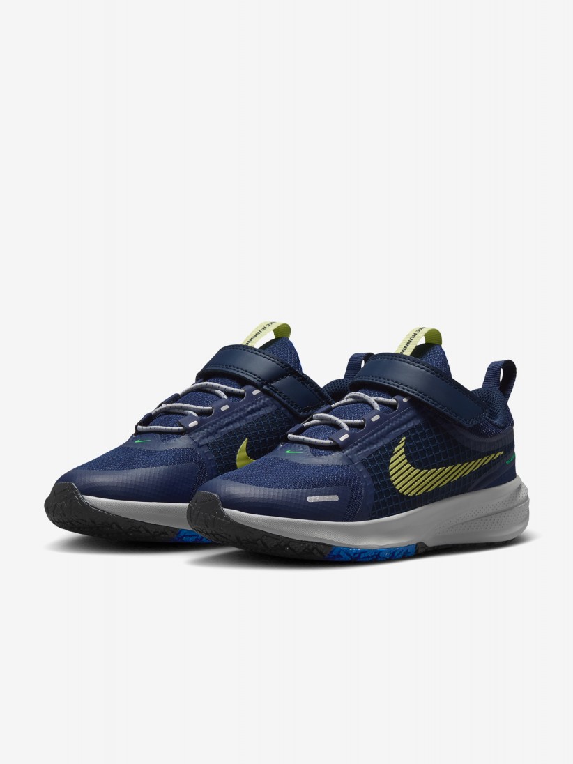Sapatilhas de Running Nike Star Runner Utility Azuis e Amarelas J�nior