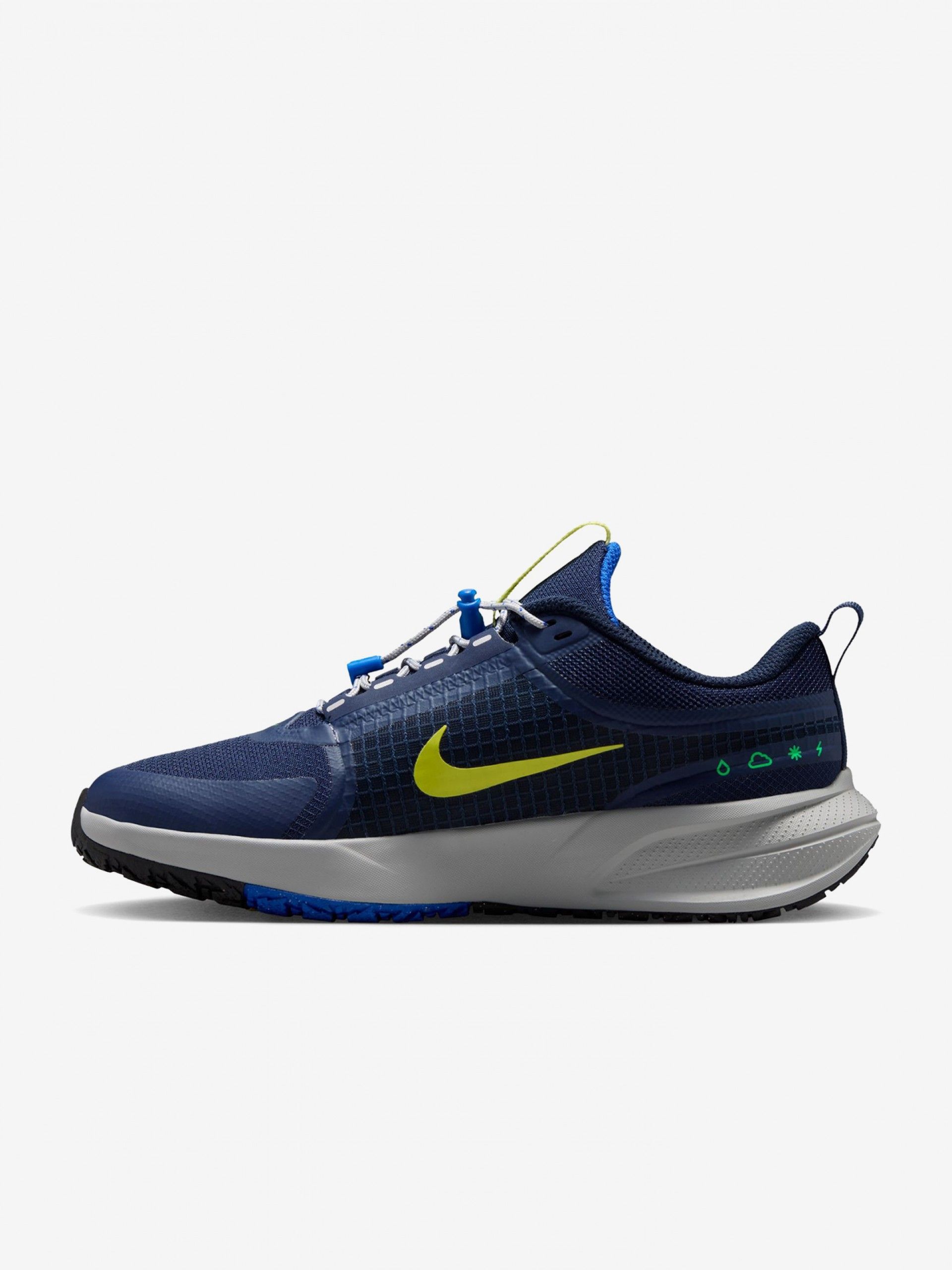 Nike Star Runner Utility Blue and Yellow Junior Running Trainers