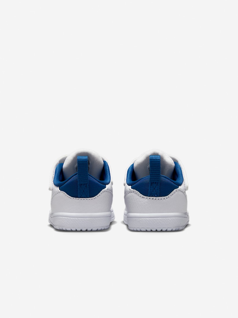 Sapatilhas Nike Jordan Court Connect Low Brancas, Azuis e Vermelhas Para Bebé e Criança Sapatilhas Nike Jordan Court Connect Low Brancas, Azuis e Vermelhas Para Bebé e Criança