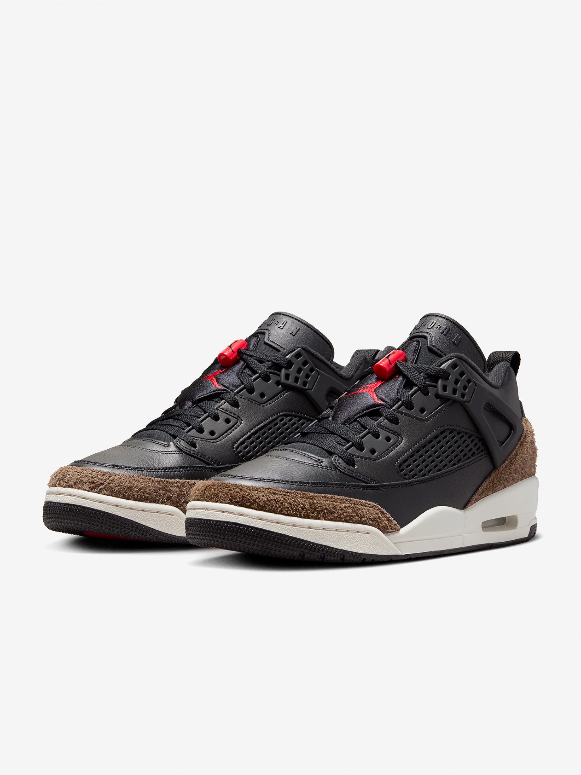 Zapatillas Nike Jordan Spizike Low Negras y Marrones Júnior