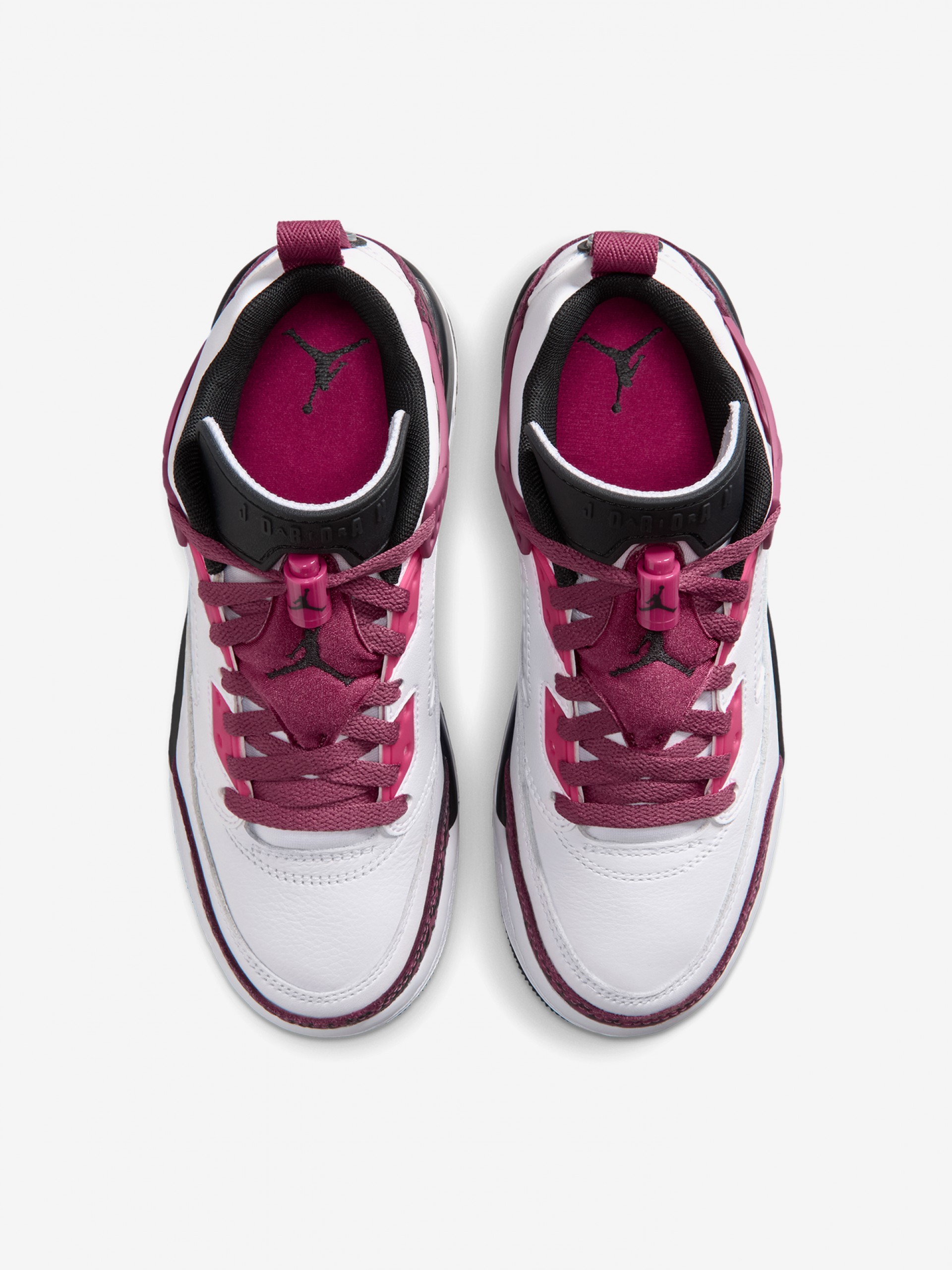 Nike Jordan Spizike Low White, Pink and Black Junior Sneakers