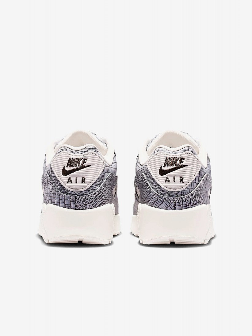Nike Air Max 90 Tech Grey and White Junior Sneakers Nike Air Max 90 Tech Grey and White Junior Sneakers
