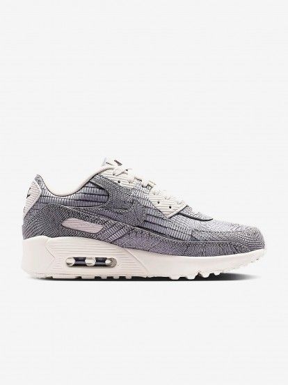 Nike Air Max 90 Tech Grey and White Junior Sneakers