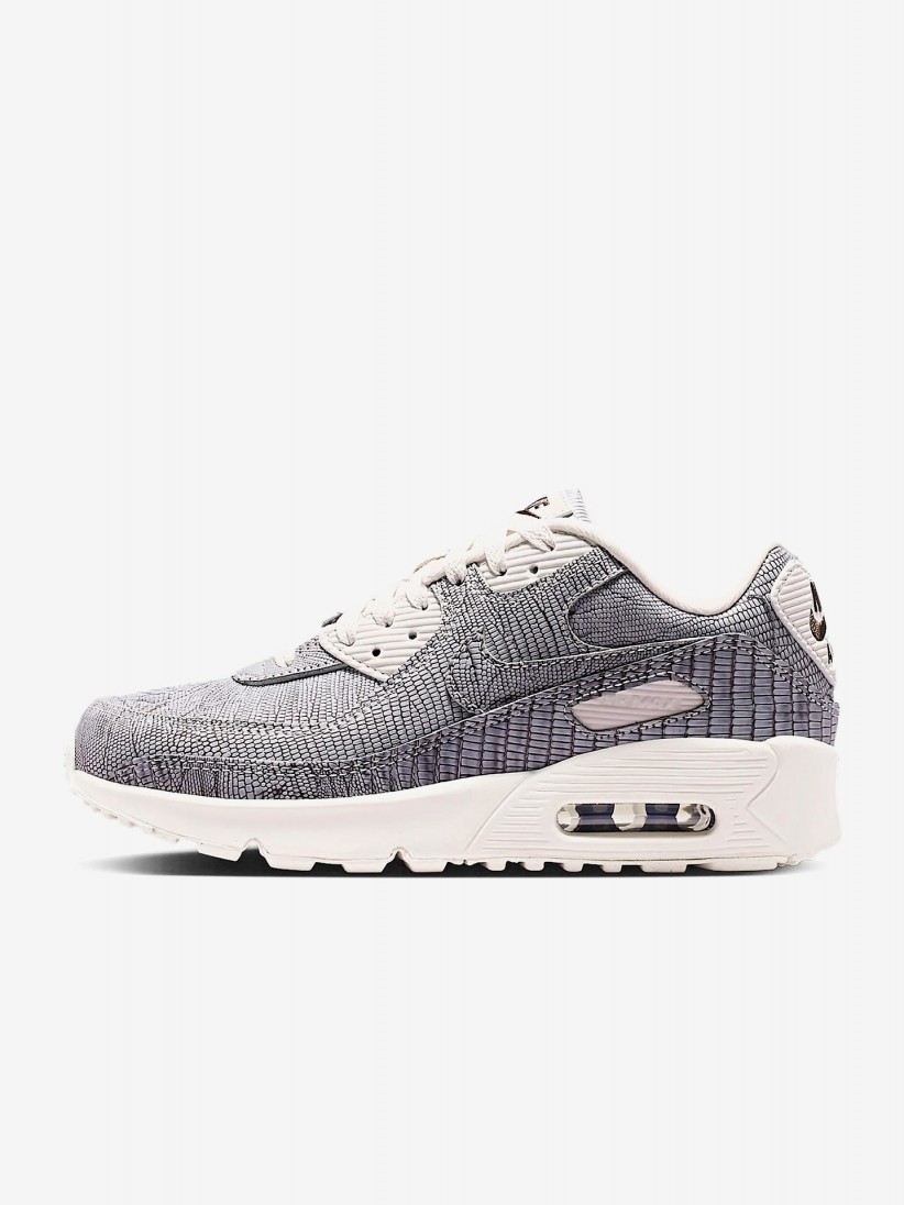 Nike Air Max 90 Tech Grey and White Junior Sneakers Nike Air Max 90 Tech Grey and White Junior Sneakers