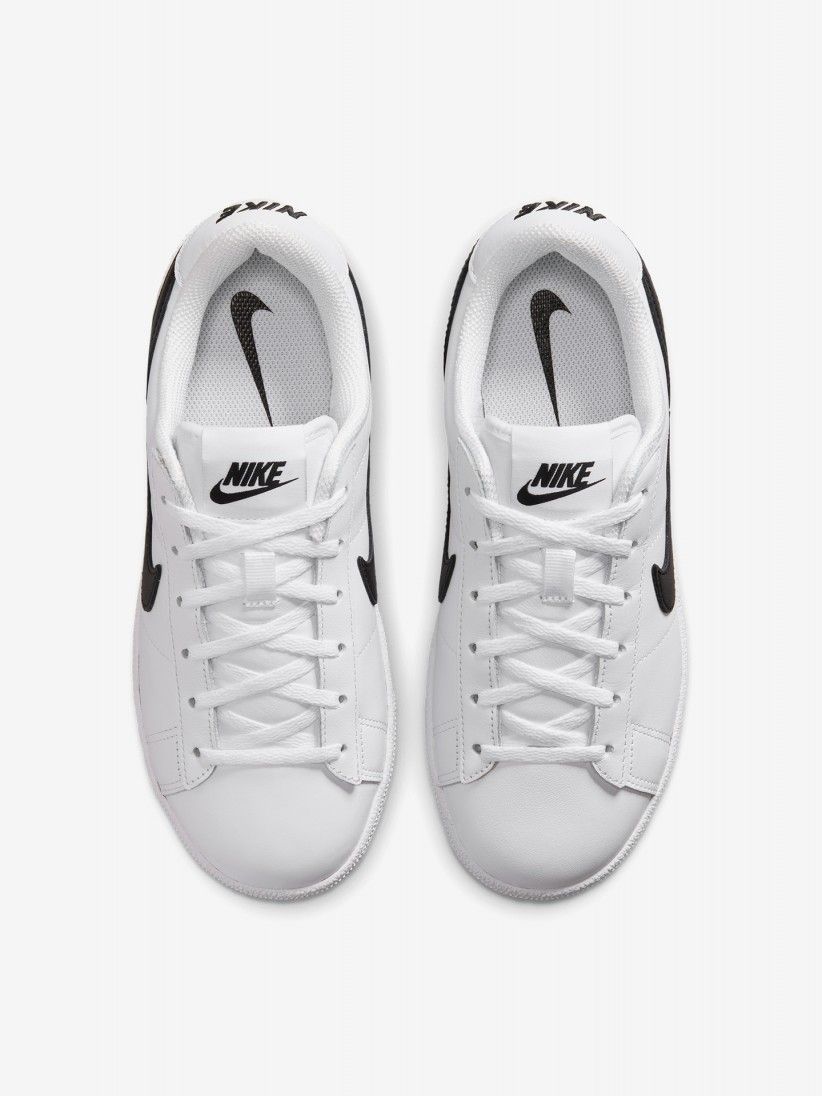 Nike Tennis Classic White and Black Junior Sneakers
