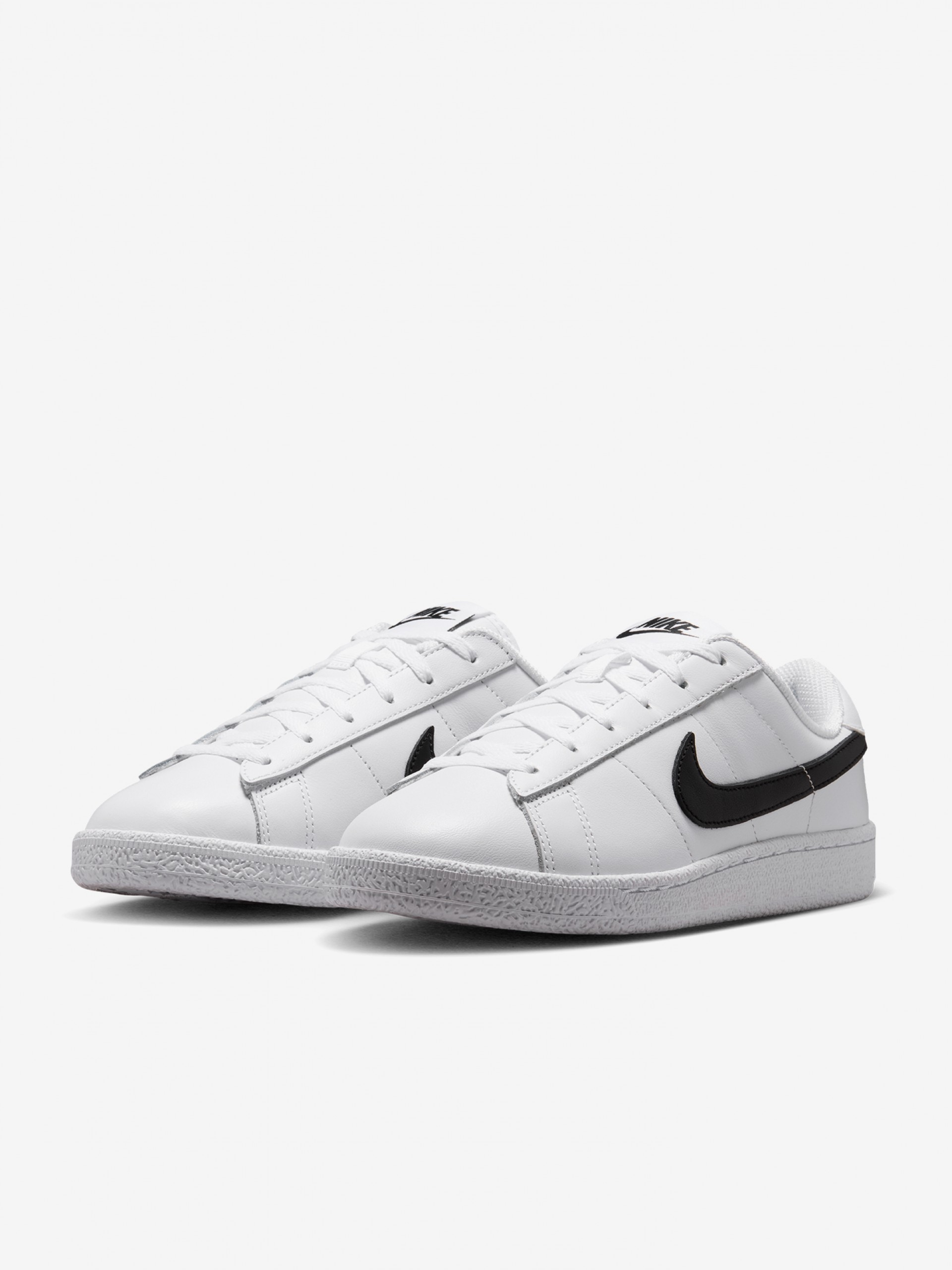 Zapatillas Nike Tennis Classic Blancas y Negras Júnior