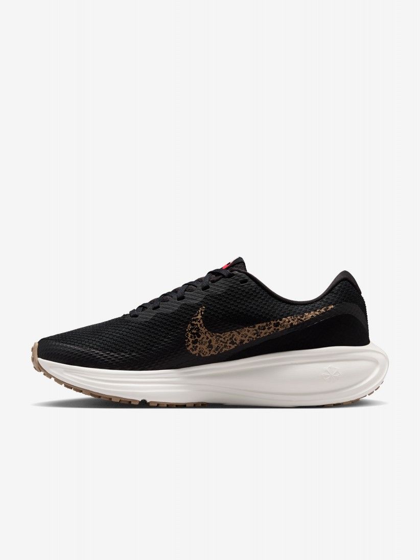 Nike Revolution 8 Print Black Running Trainers For Women