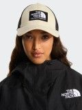 The North Face Mudder Trucker Beige and Black Cap